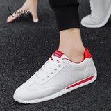 Xajzpa - White Sneakers Shoes Men Comfortable Walking For Summer Women Casual Running Sport