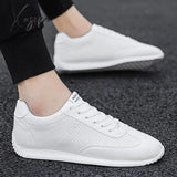 Xajzpa - White Sneakers Shoes Men Comfortable Walking For Summer Women Casual Running Sport