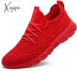 Xajzpa - Woman Shoes Lac-Up Men Casual Lightweight Tenis Walking Solid Sneakers Comfortable