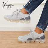 Xajzpa - Women Athletic Sneakers Running Shoes Breathable Knit Walking