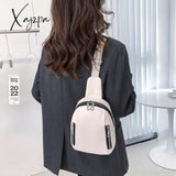 Xajzpa - Women Bag Chest Women’s New Korean Style Fashion Simple Crossbody Ins Trendy Female