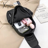 Xajzpa - Women Bag Chest Women’s New Korean Style Fashion Simple Crossbody Ins Trendy Female