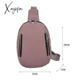 Xajzpa - Women Bag Chest Women’s New Korean Style Fashion Simple Crossbody Ins Trendy Female