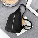 Xajzpa - Women Bag Retro Fashion Female New Trend Messenger Simple Girl Chest Lady Shoulder Pure