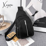 Xajzpa - Women Bag Retro Fashion Female New Trend Messenger Simple Girl Chest Lady Shoulder Pure