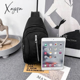 Xajzpa - Women Bag Retro Fashion Female New Trend Messenger Simple Girl Chest Lady Shoulder Pure