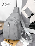 Xajzpa - Women Bag Retro Fashion Female New Trend Messenger Simple Girl Chest Lady Shoulder Pure