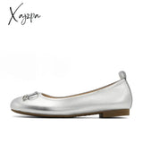 Xajzpa - Women Belle Wobow Tie Tabi Ballerina Flats