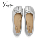 Xajzpa - Women Belle Wobow Tie Tabi Ballerina Flats