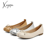 Xajzpa - Women Belle Wobow Tie Tabi Ballerina Flats