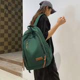 Xajzpa - Women Canvas Backpacks Large Men Girls Travel Laptop Vintage School Bags For Teenager Boys