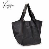 Xajzpa - Women Casual Tote Bag For Pu Leather Laptop Work Shoulder Lightweight Business Tie Bags