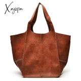 Xajzpa - Women Casual Tote Bag For Pu Leather Laptop Work Shoulder Lightweight Business Tie Bags