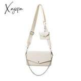 Xajzpa - Women Crossboy Bags New Leather Shoulder Bag With Coin Purse And Handbag Ladies 2 Pieces