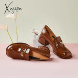 Xajzpa - Women Daily Ol Pure Color Mary Janes