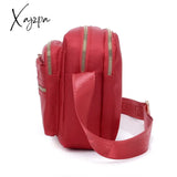 Xajzpa - Women Fashion Solid Color Zipper Waterproof Nylon Shoulder Bag Female Crossbody Ladies