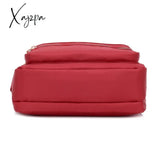 Xajzpa - Women Fashion Solid Color Zipper Waterproof Nylon Shoulder Bag Female Crossbody Ladies