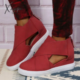 Xajzpa - Women Fashion Stylish Wedge Sneakers