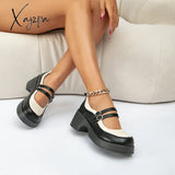 Xajzpa - Women Flat Mary Janes