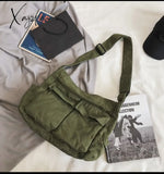 Xajzpa - Women For Vintage Satchel Casual Canvas Female Luxury Designer Handbag Solid Large