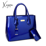 Xajzpa - Women Handbags High Quality Patent Leather Women’s Bag Fashion Shoulder Bag Luxury Tote