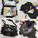 Xajzpa - Women Large Capacity Single Shoulder Bag Messenger Tooling Postman’s Girl Student’s