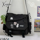 Xajzpa - Women Large Capacity Single Shoulder Bag Messenger Tooling Postman’s Girl Student’s