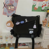 Xajzpa - Women Large Capacity Single Shoulder Bag Messenger Tooling Postman’s Girl Student’s