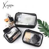 Xajzpa - Women Makeup Bag Waterproof Clear Pvc Travel Cosmetic Case Make Up Kit Bags For Men