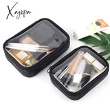 Xajzpa - Women Makeup Bag Waterproof Clear Pvc Travel Cosmetic Case Make Up Kit Bags For Men