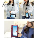 Xajzpa - Women Messenger Bag Square Cloth Pattern Turn Lock Mini The Tide Female Handbag Shoulder