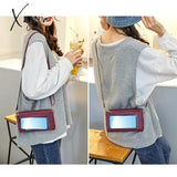 Xajzpa - Women Messenger Bag Square Cloth Pattern Turn Lock Mini The Tide Female Handbag Shoulder