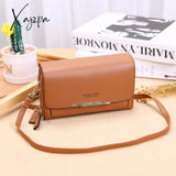 Xajzpa - Women Messenger Bag Square Cloth Pattern Turn Lock Mini The Tide Female Handbag Shoulder