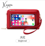 Xajzpa - Women Messenger Bag Square Cloth Pattern Turn Lock Mini The Tide Female Handbag Shoulder