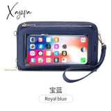 Xajzpa - Women Messenger Bag Square Cloth Pattern Turn Lock Mini The Tide Female Handbag Shoulder