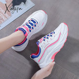 Xajzpa - Women Platform Sneakers Ladies Sports Casual Shoes Vulcanized Fashion Chunky Outdoor