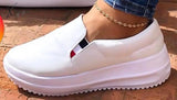 Xajzpa - Women Platform Sneakers Sport Wedges Fashion Ankle Casual Shoes New Flats Running Female