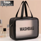 Xajzpa - Women Portable Travel Wash Bag Female Transparent Waterproof Makeup Storage Pouch Large