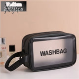 Xajzpa - Women Portable Travel Wash Bag Female Transparent Waterproof Makeup Storage Pouch Large