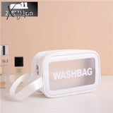 Xajzpa - Women Portable Travel Wash Bag Female Transparent Waterproof Makeup Storage Pouch Large