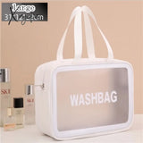 Xajzpa - Women Portable Travel Wash Bag Female Transparent Waterproof Makeup Storage Pouch Large