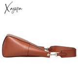 Xajzpa - Women Real Genuine Leather Tote Bag Black Bucket Handbags Female Luxury Famous Brands