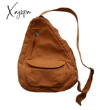 Xajzpa Women Shoulder Messenger Bag Canvas Crossbody New Trend Fashion Female Solid Color High