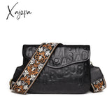 Xajzpa - Women Soft Genuine Leather Handbags Luxury Designer Shoulder Crossbody Bags Fashion Letter