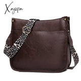 Xajzpa - Women Soft Leather Handbags Lady Small Cute Shoulder Bags Female Fashion Shopping Bag