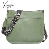 Xajzpa - Women Soft Leather Handbags Lady Small Cute Shoulder Bags Female Fashion Shopping Bag