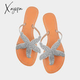 Xajzpa - Women Summer Slippers Hawaiian Starfish Beach Flat Sandals