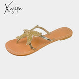 Xajzpa - Women Summer Slippers Hawaiian Starfish Beach Flat Sandals