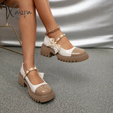 Xajzpa - Women Sweet Preppy Styledaily Casual Platform & Wedge Mary Janes