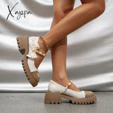 Xajzpa - Women Sweet Preppy Styledaily Casual Platform & Wedge Mary Janes